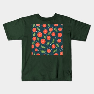 Pine and orange Kids T-Shirt